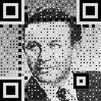 Qr-code with background